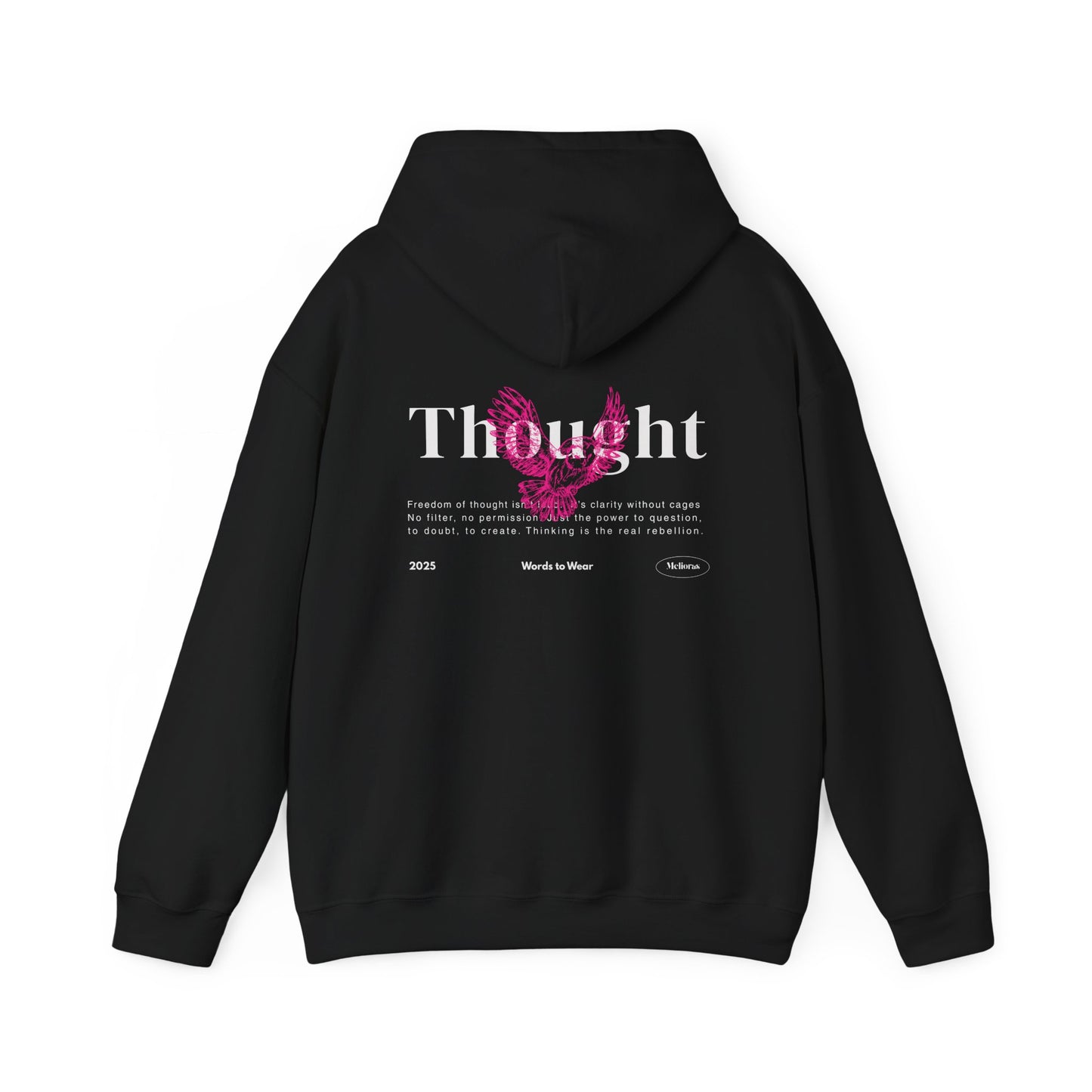 Thought Oversized Hoodie - Melioras
