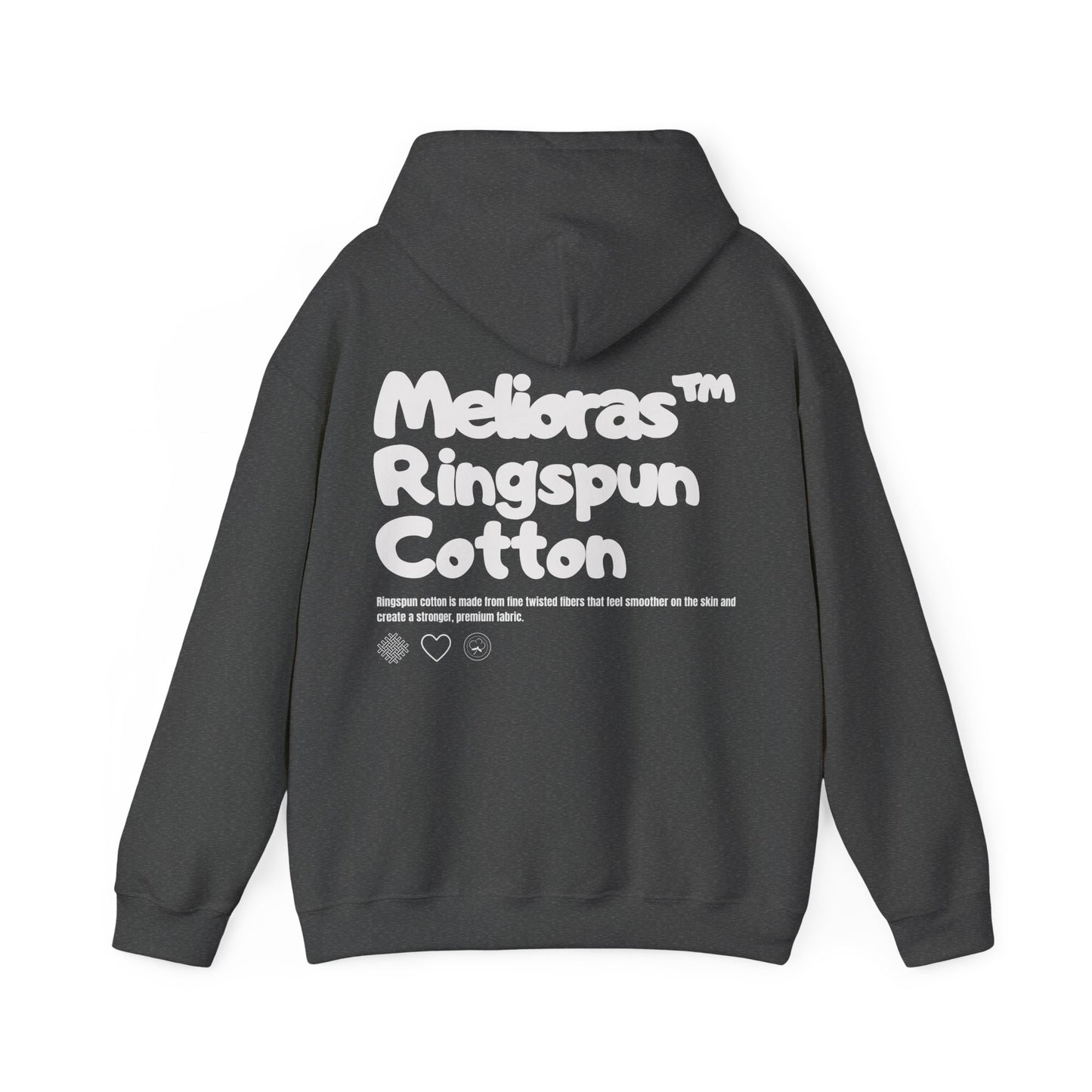 Premium Ringspun Cotton Hoodie | Melioras™ | 271g/m²