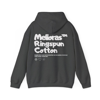 Premium Ringspun Cotton Hoodie | Melioras™ | 271g/m²