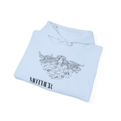 Unisex Oversized Hoodie | Mother Floral Print - Melioras