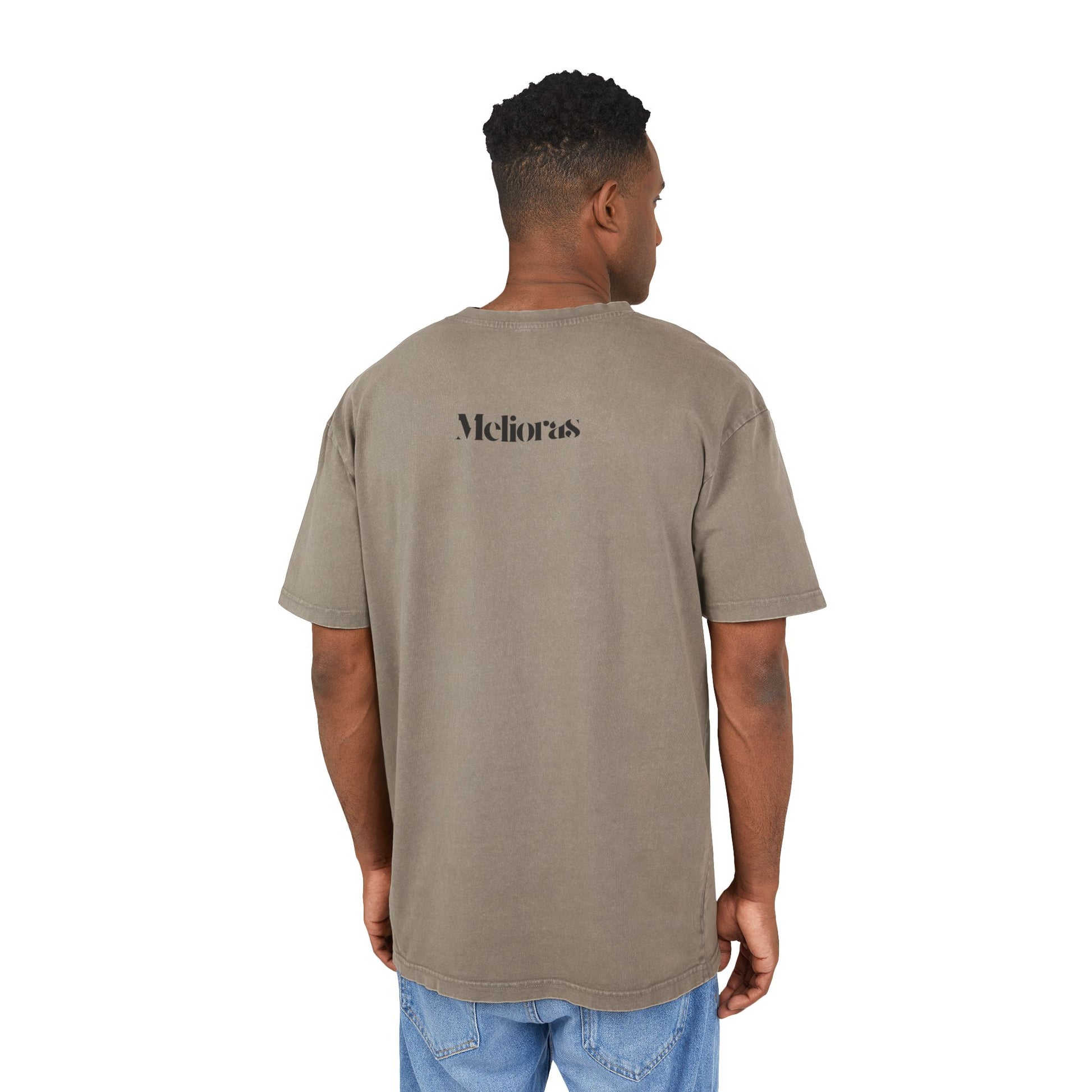 Vintage-Waschung Oversized T-Shirt - Melioras