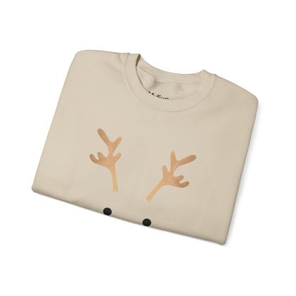 Rentier Sweater – Kuscheliger Unisex-Pullover für die Feiertage