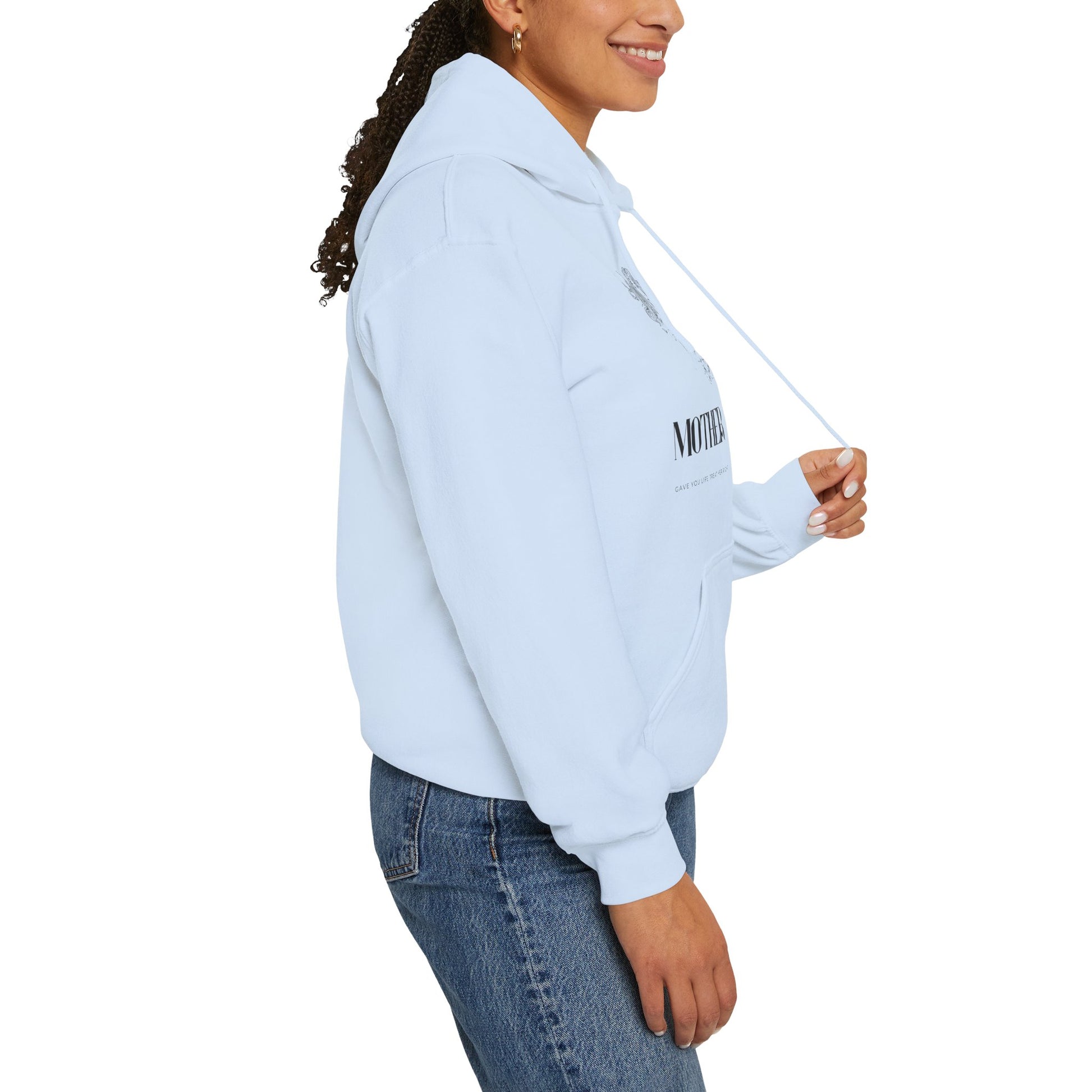 Unisex Oversized Hoodie | Mother Floral Print - Melioras