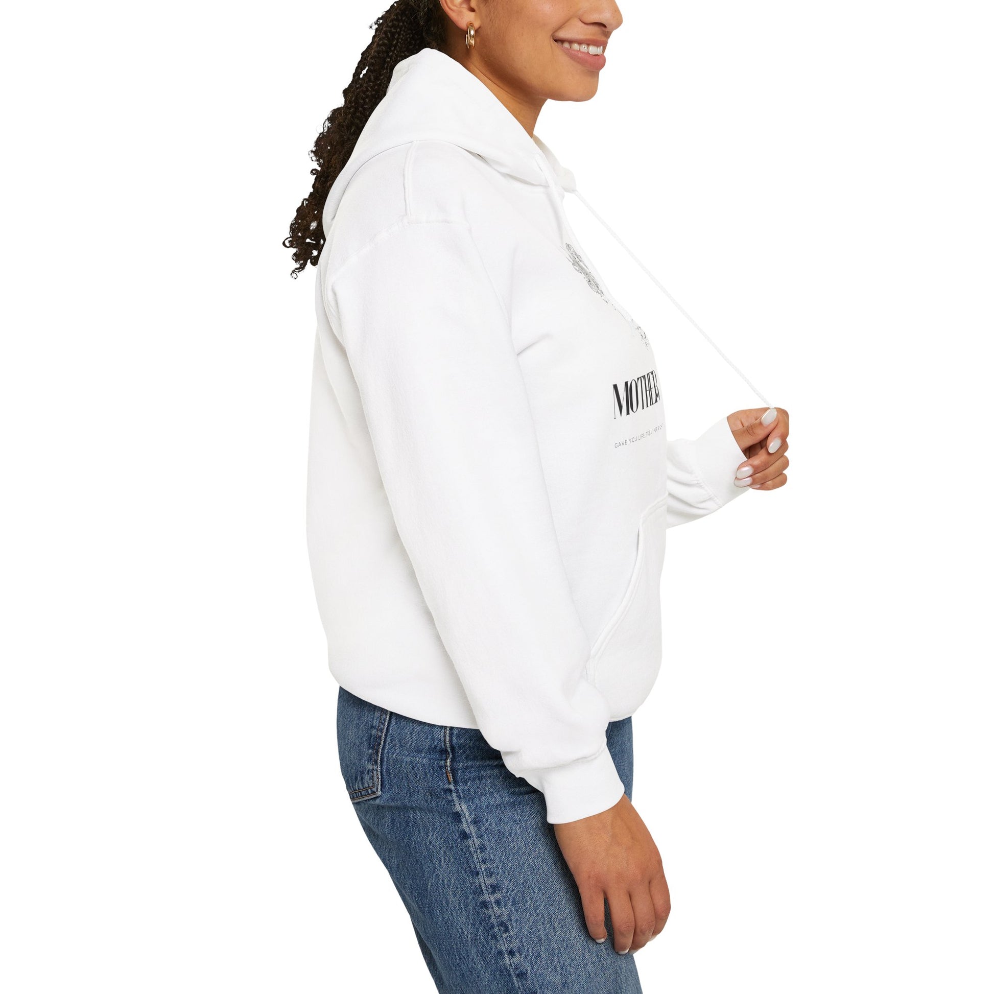 Unisex Oversized Hoodie | Mother Floral Print - Melioras