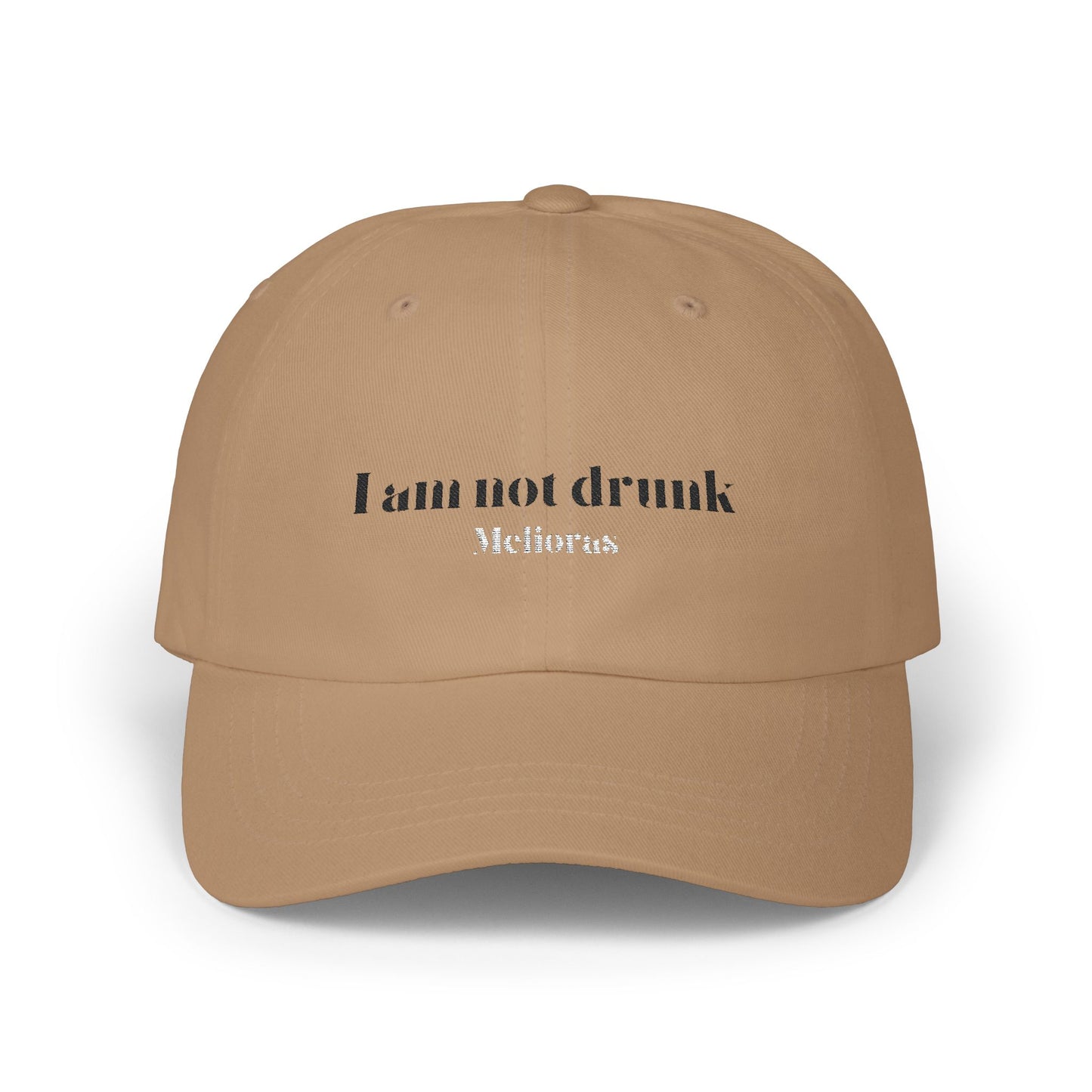 "I am not drunk" Dad Cap – Ein Statement mit Stil