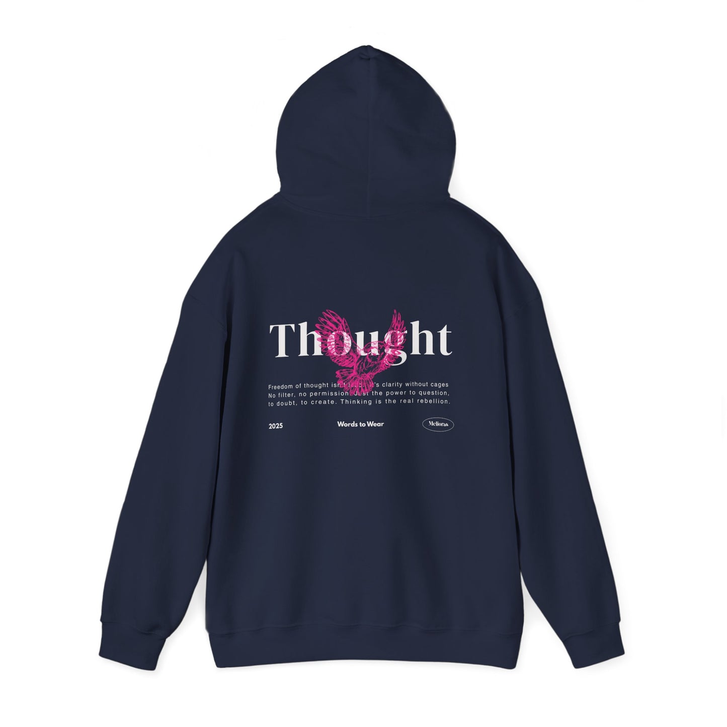 Thought Oversized Hoodie - Melioras