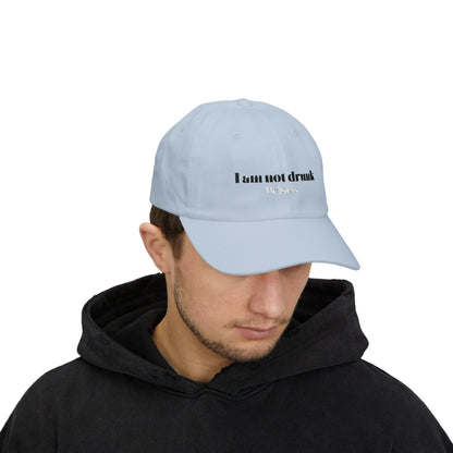 "I am not drunk" Dad Cap – Ein Statement mit Stil