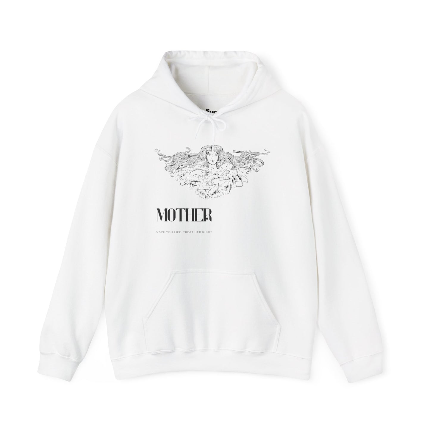 Unisex Oversized Hoodie | Mother Floral Print - Melioras