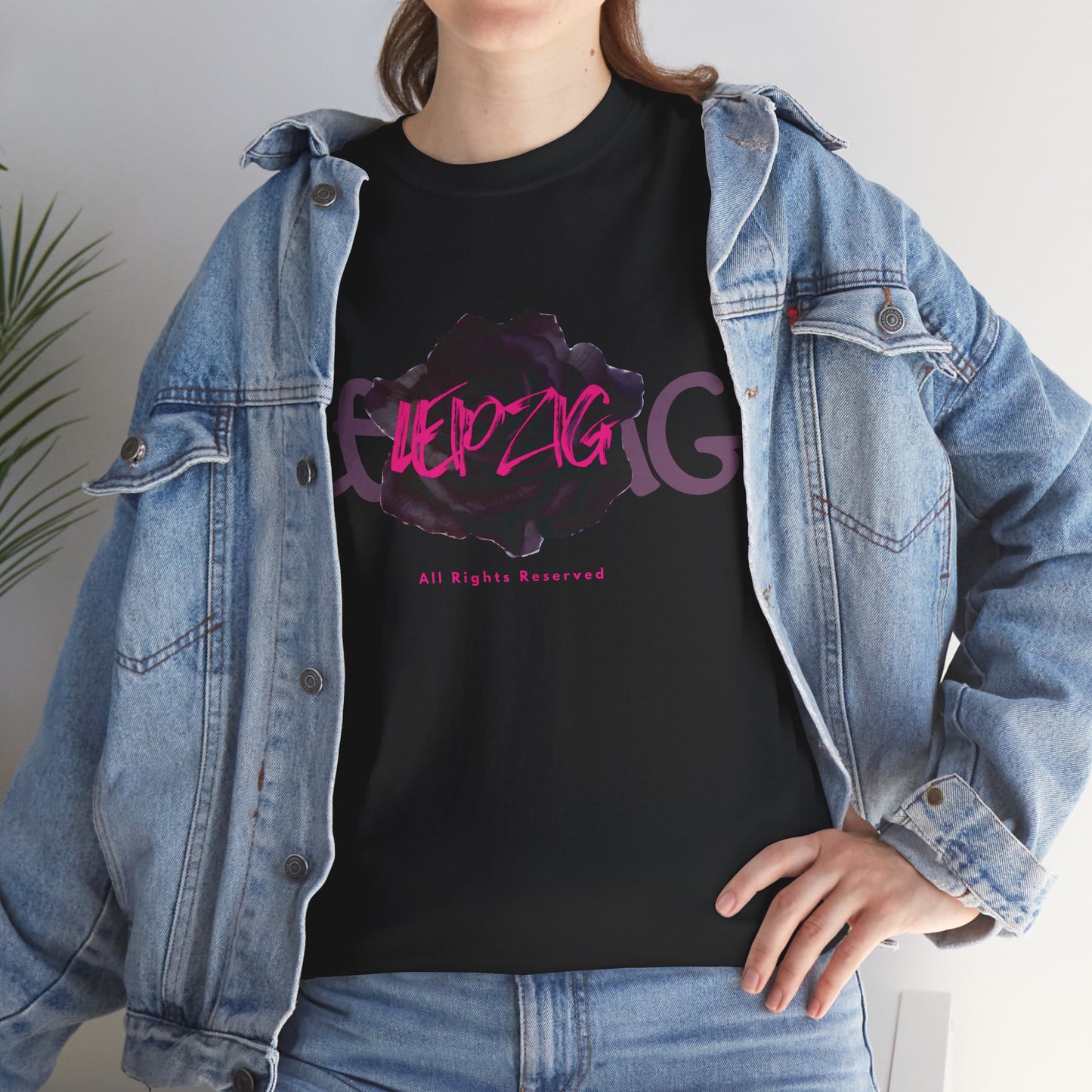 Leipzig Noir T-Shirt – 180 GSM Baumwolle | Melioras