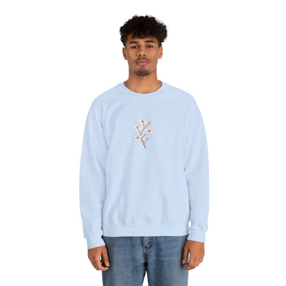 Kirschblüten Premium Stick Pullover | Unisex - Melioras