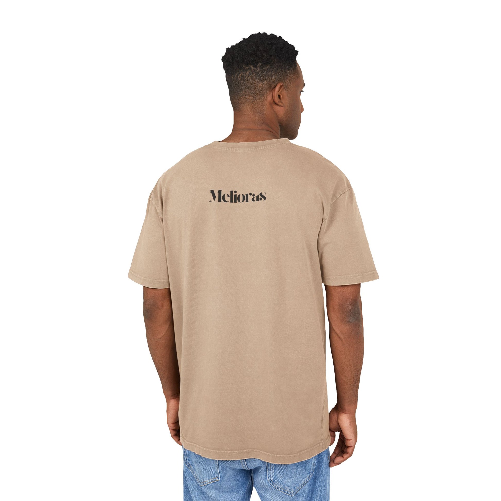Vintage-Waschung Oversized T-Shirt - Melioras
