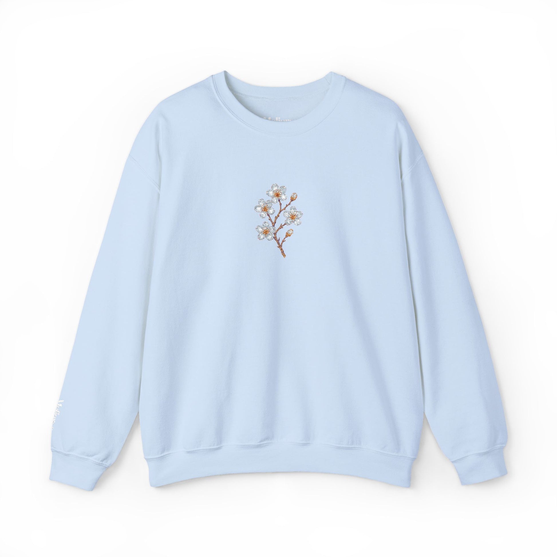 Kirschblüten Premium Stick Pullover | Unisex - Melioras