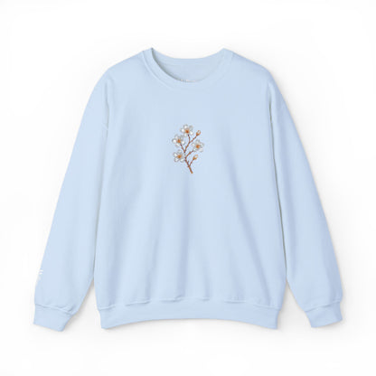 Kirschblüten Premium Stick Pullover | Unisex - Melioras