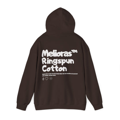 Premium Ringspun Cotton Hoodie | Melioras™ | 271g/m²