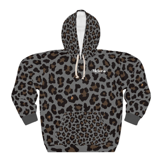 Leoparden Print Unisex Hoodie – Stylisch, Bequem & Perfekt für den Alltag