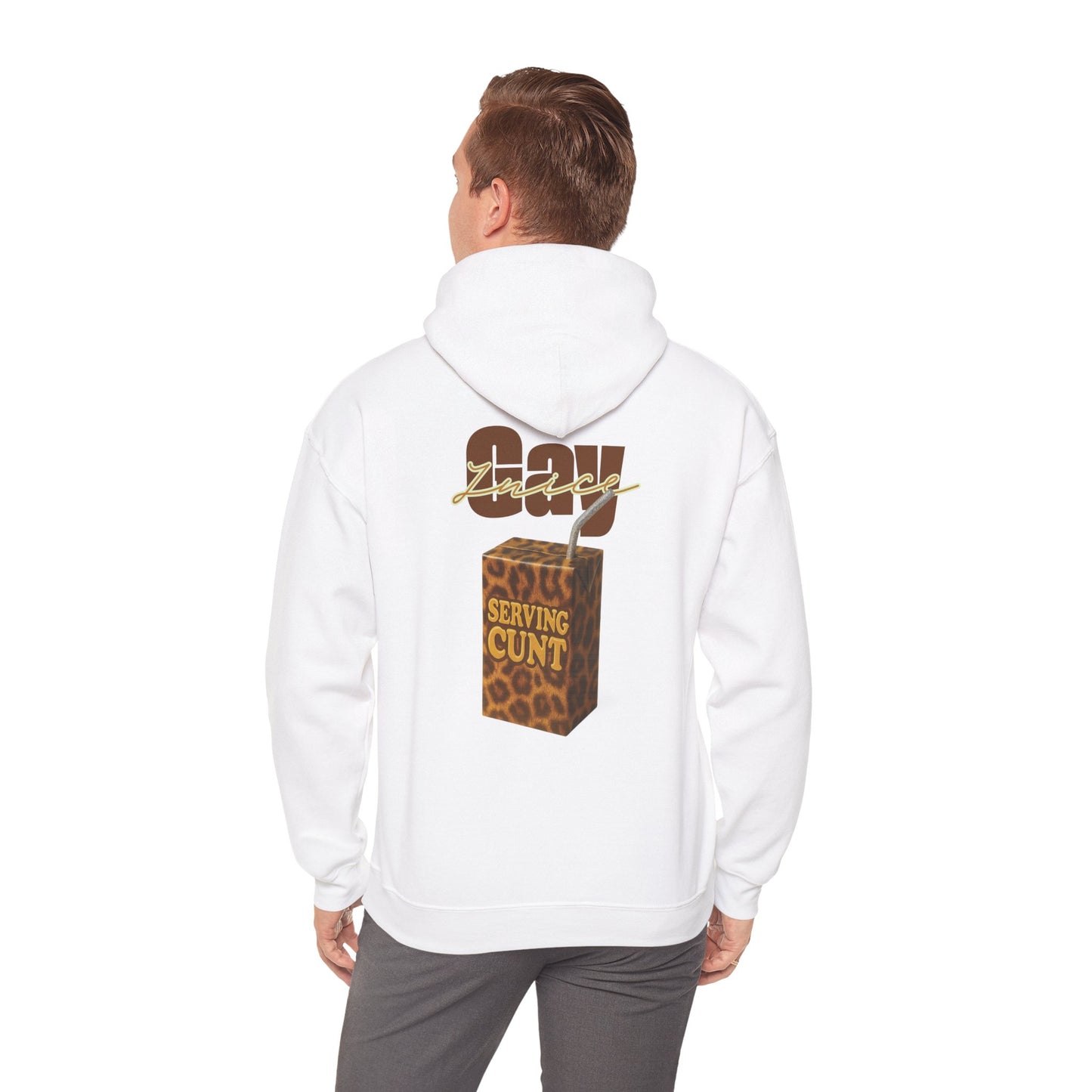 Gay Juice & Serving Cunt Hoodie | Unisex