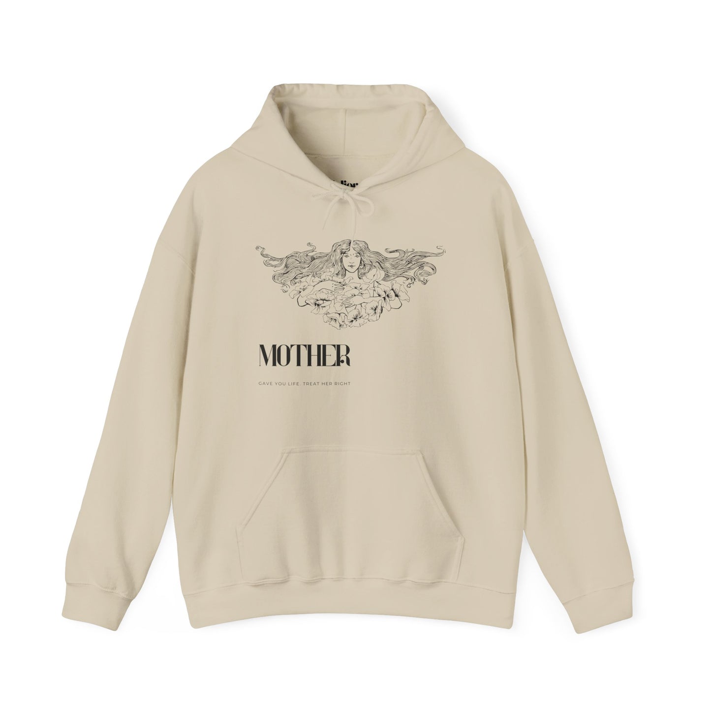 Unisex Oversized Hoodie | Mother Floral Print - Melioras
