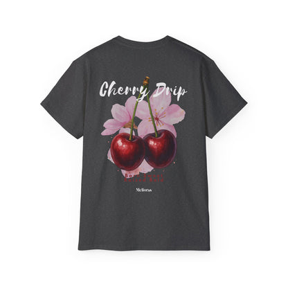 Cherry Drip Tee | 180 GSM | Unisex - Melioras