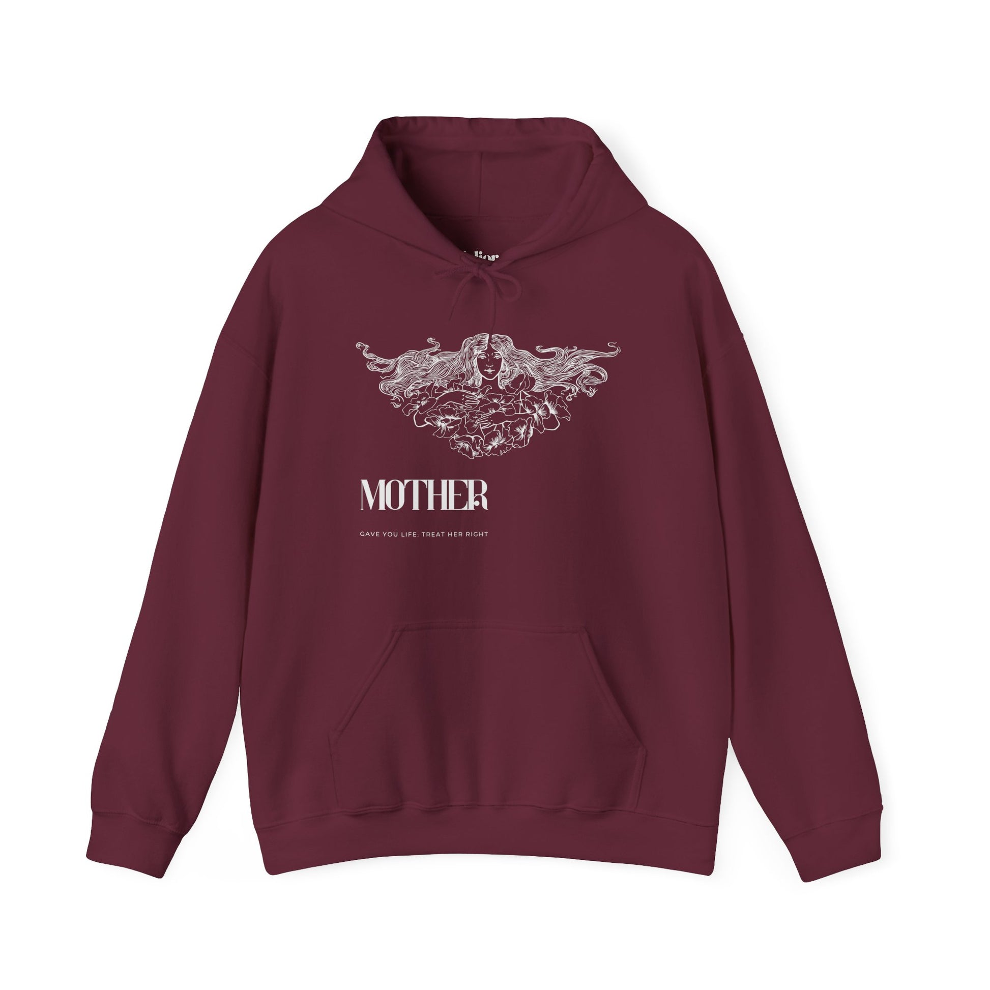Unisex Oversized Hoodie | Mother Floral Print - Melioras