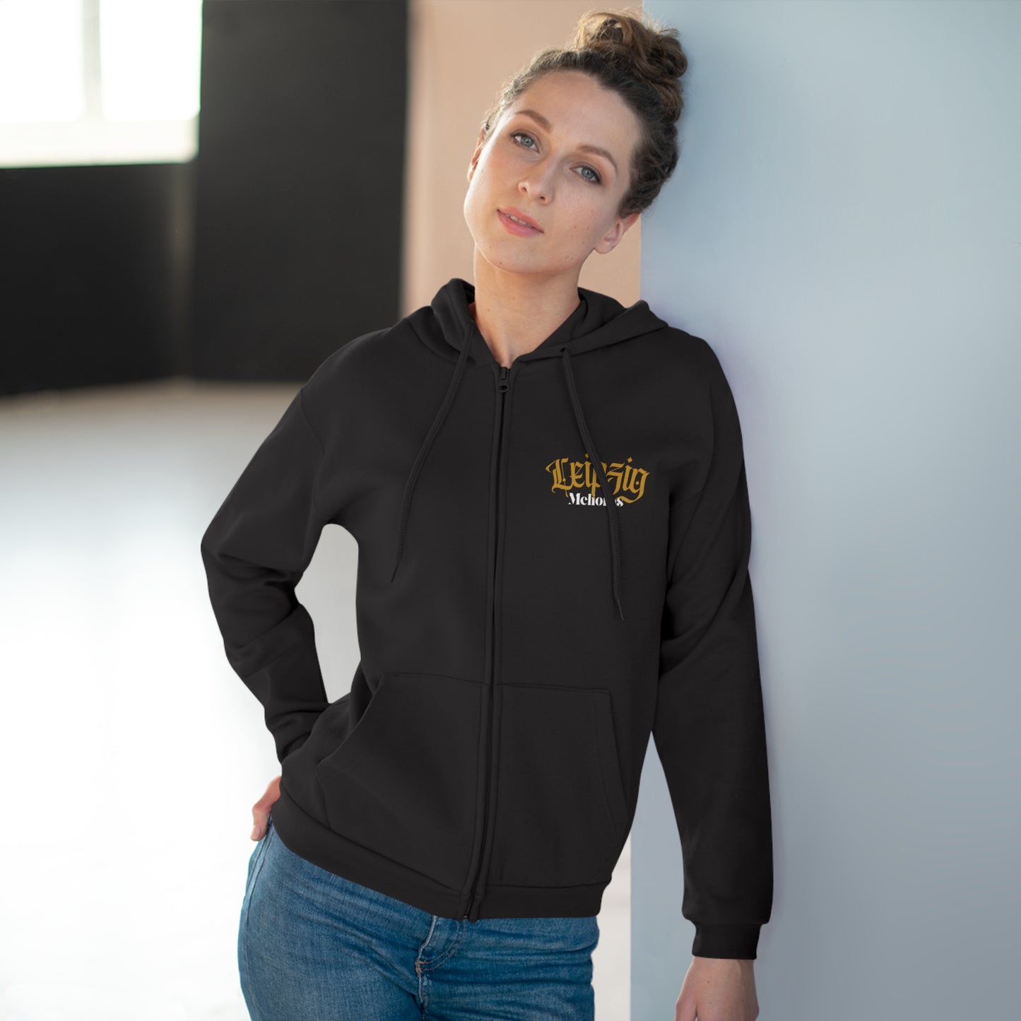 Leipzig Spirit Zip-Hoodie - Unisex Streetwear