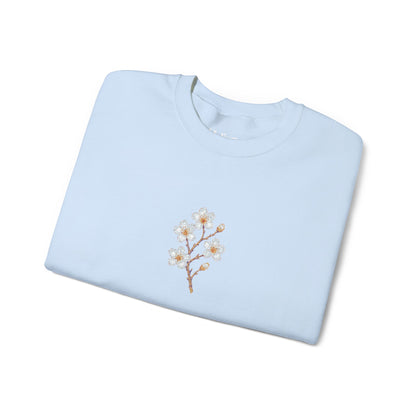 Kirschblüten Premium Stick Pullover | Unisex - Melioras