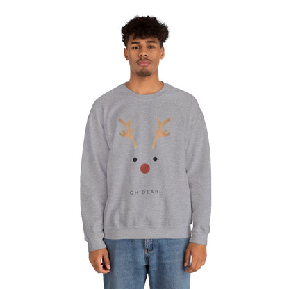 Rentier Sweater – Kuscheliger Unisex-Pullover für die Feiertage