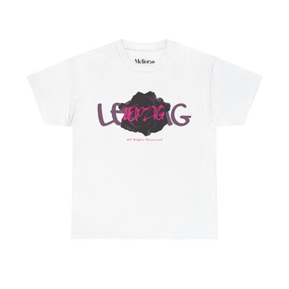 Leipzig Noir T-Shirt – 180 GSM Baumwolle | Melioras