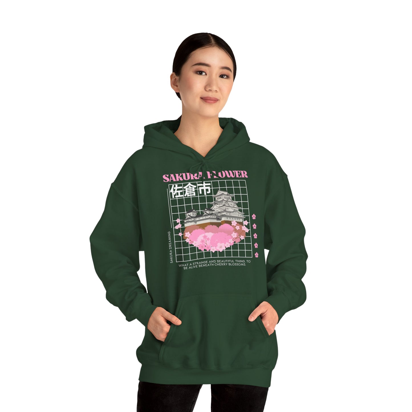 Sakura Flower Hoodie Unisex Heavy Blend™