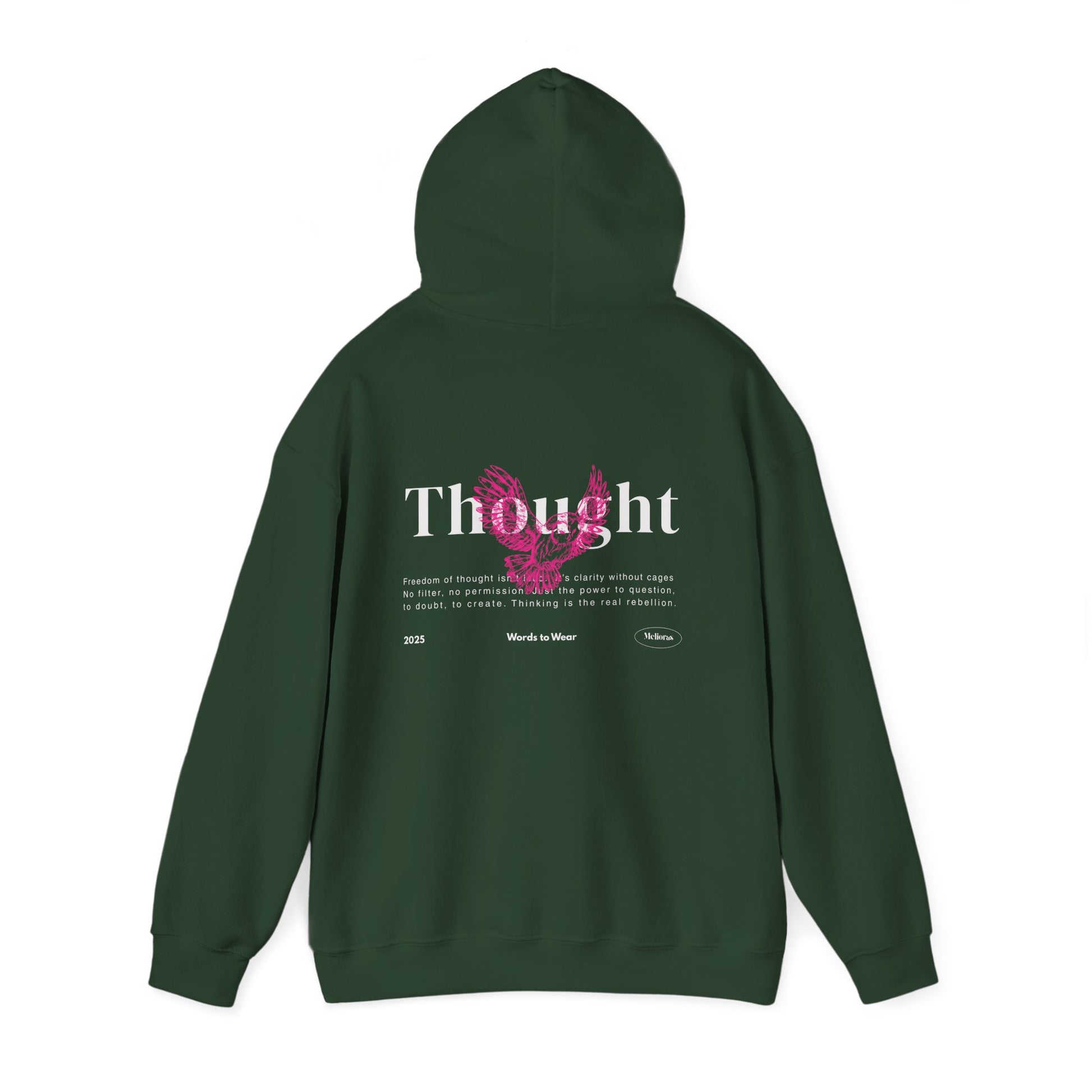 Thought Oversized Hoodie - Melioras