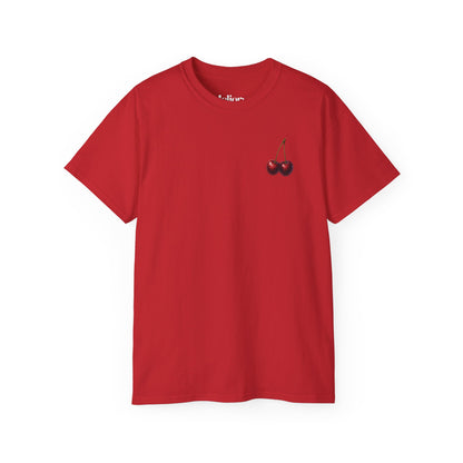 Cherry Drip Tee | 180 GSM | Unisex - Melioras