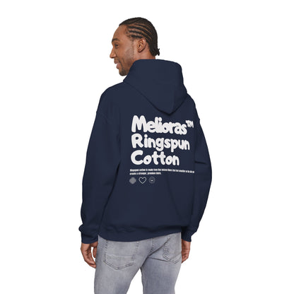 Premium Ringspun Cotton Hoodie | Melioras™ | 271g/m²