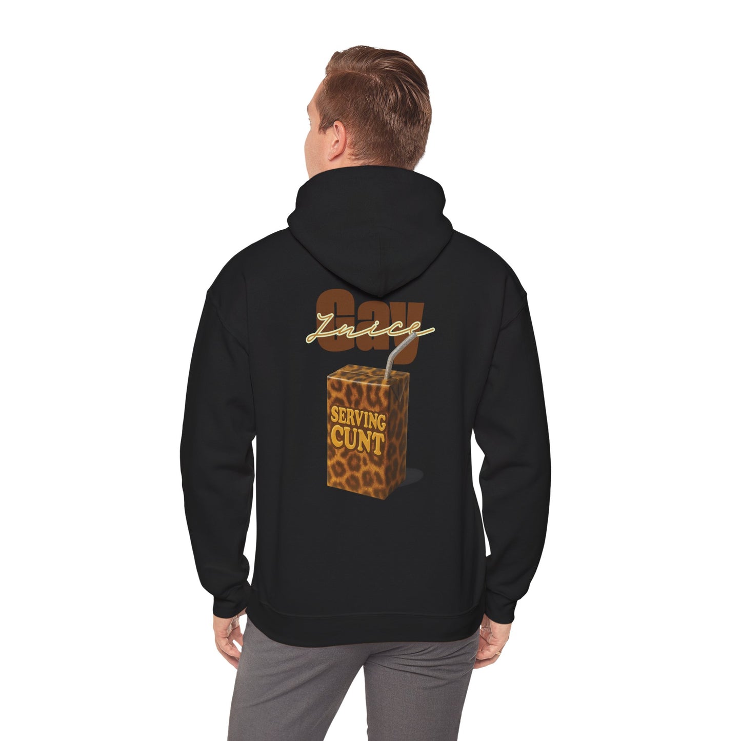 Gay Juice & Serving Cunt Hoodie | Unisex