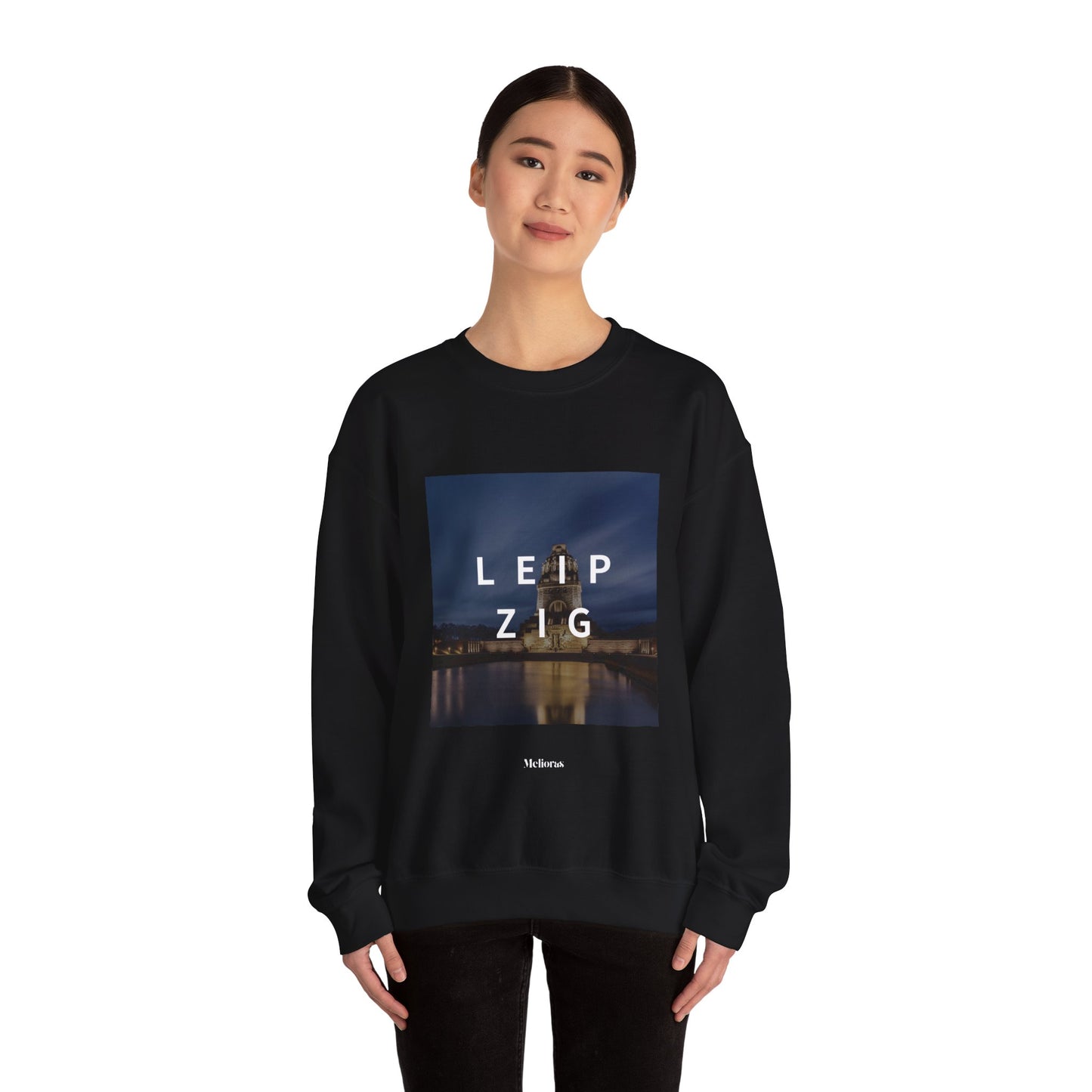 Leipzig Heavy Blend Sweatshirt – Homebase Edition by Melioras