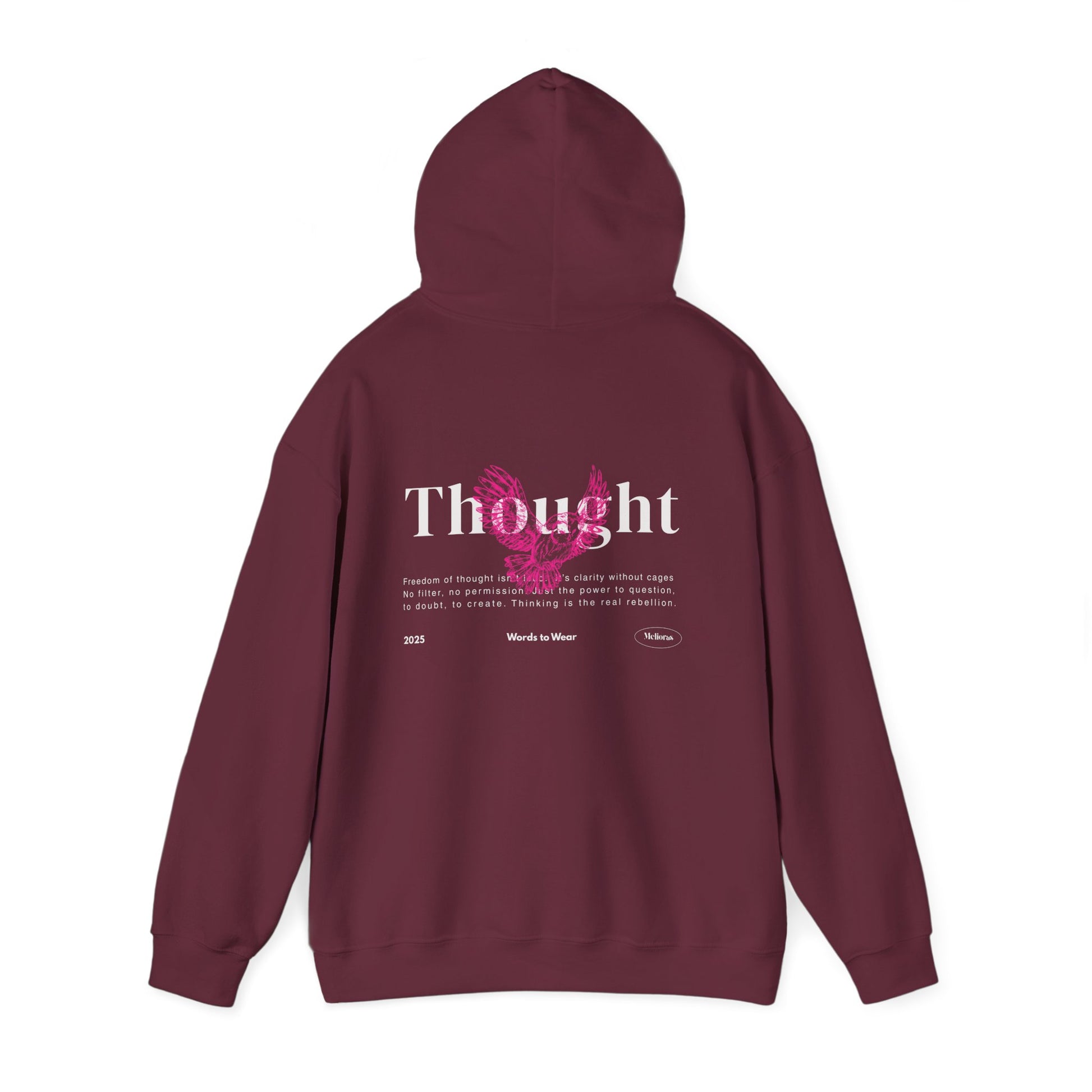 Thought Oversized Hoodie - Melioras