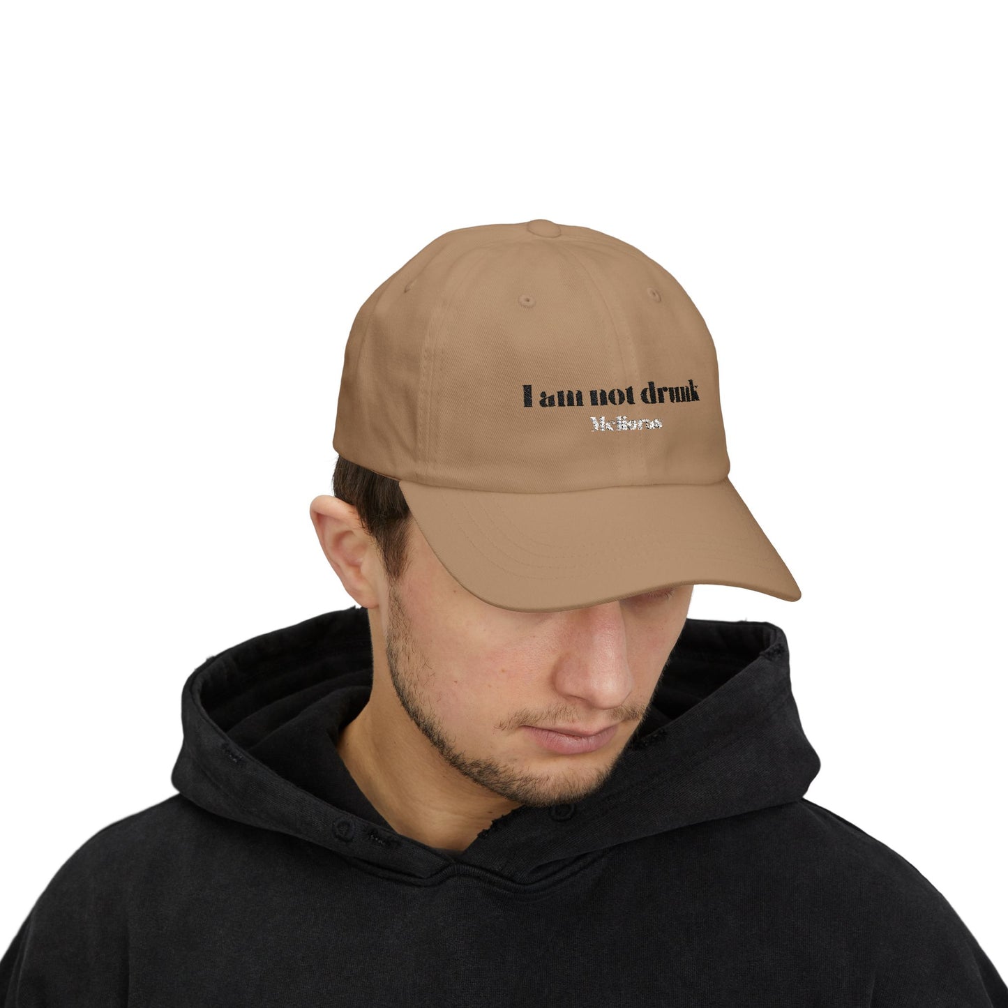 "I am not drunk" Dad Cap – Ein Statement mit Stil