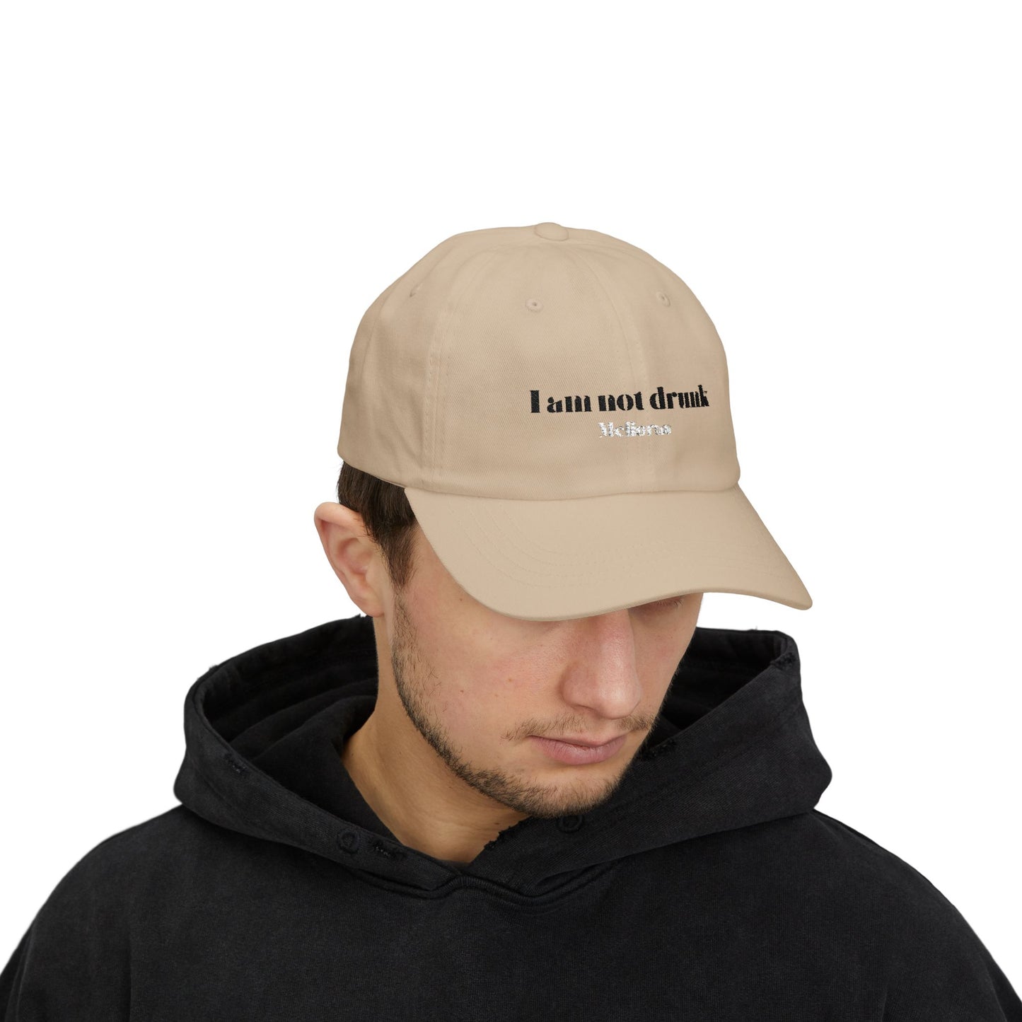 "I am not drunk" Dad Cap – Ein Statement mit Stil