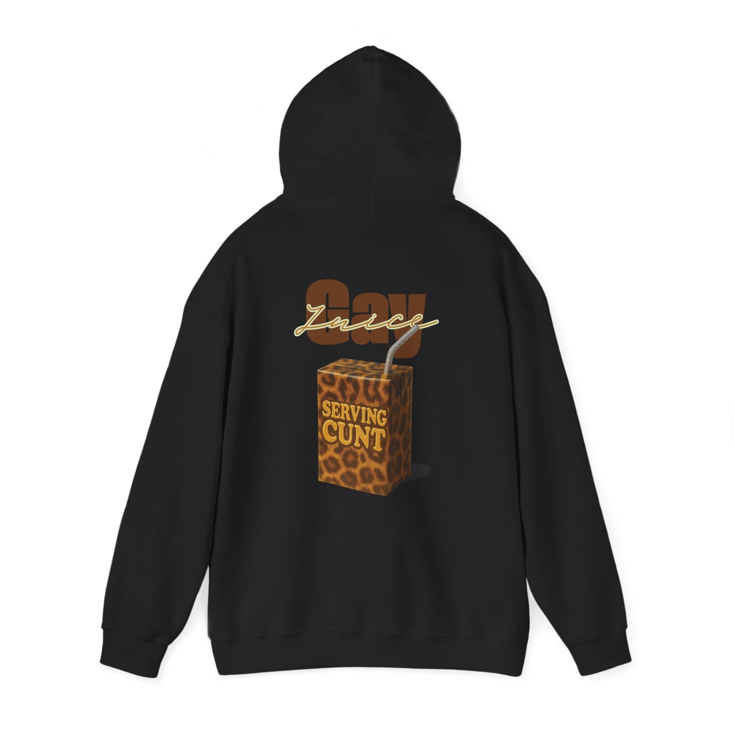 Gay Juice & Serving Cunt Hoodie | Unisex