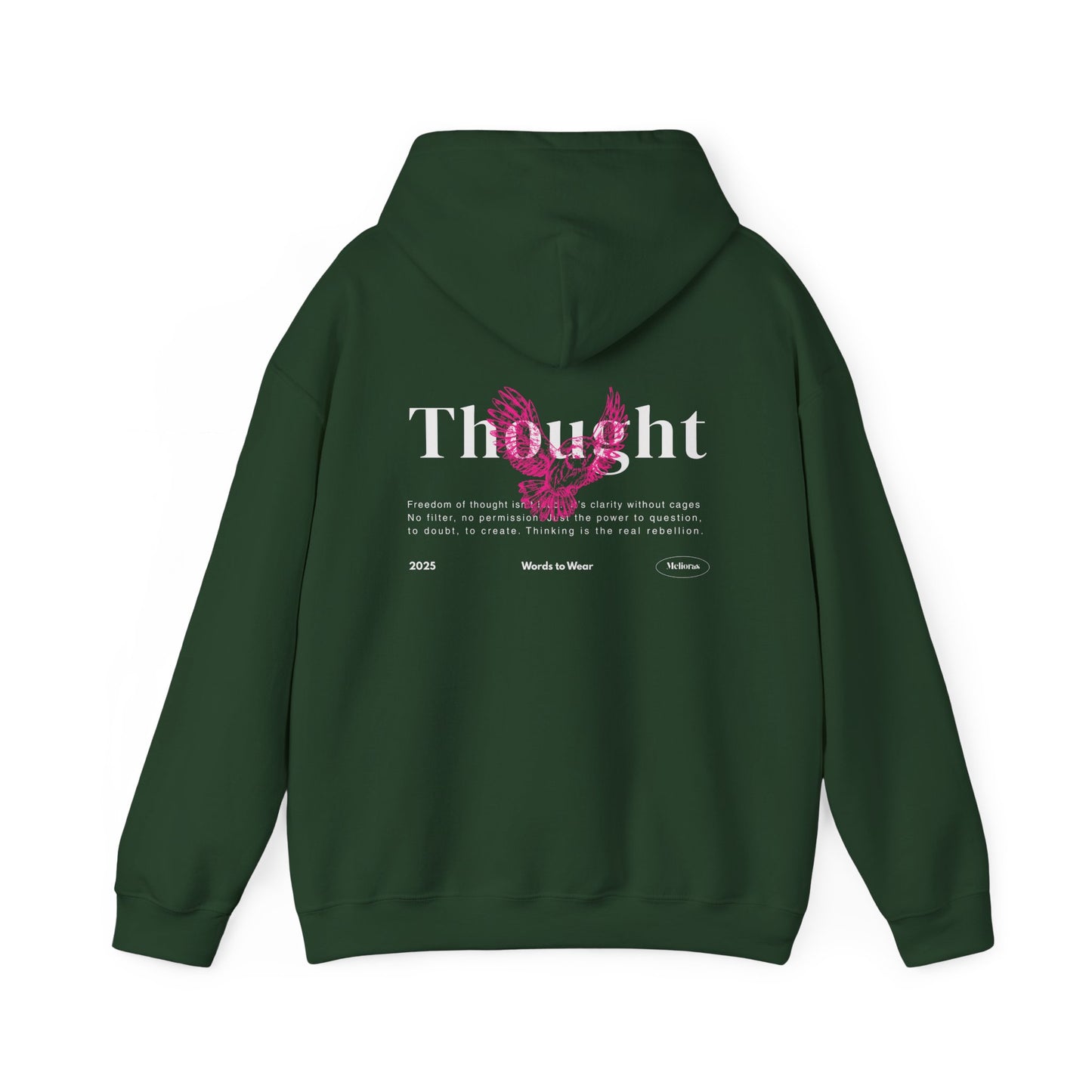 Thought Oversized Hoodie - Melioras