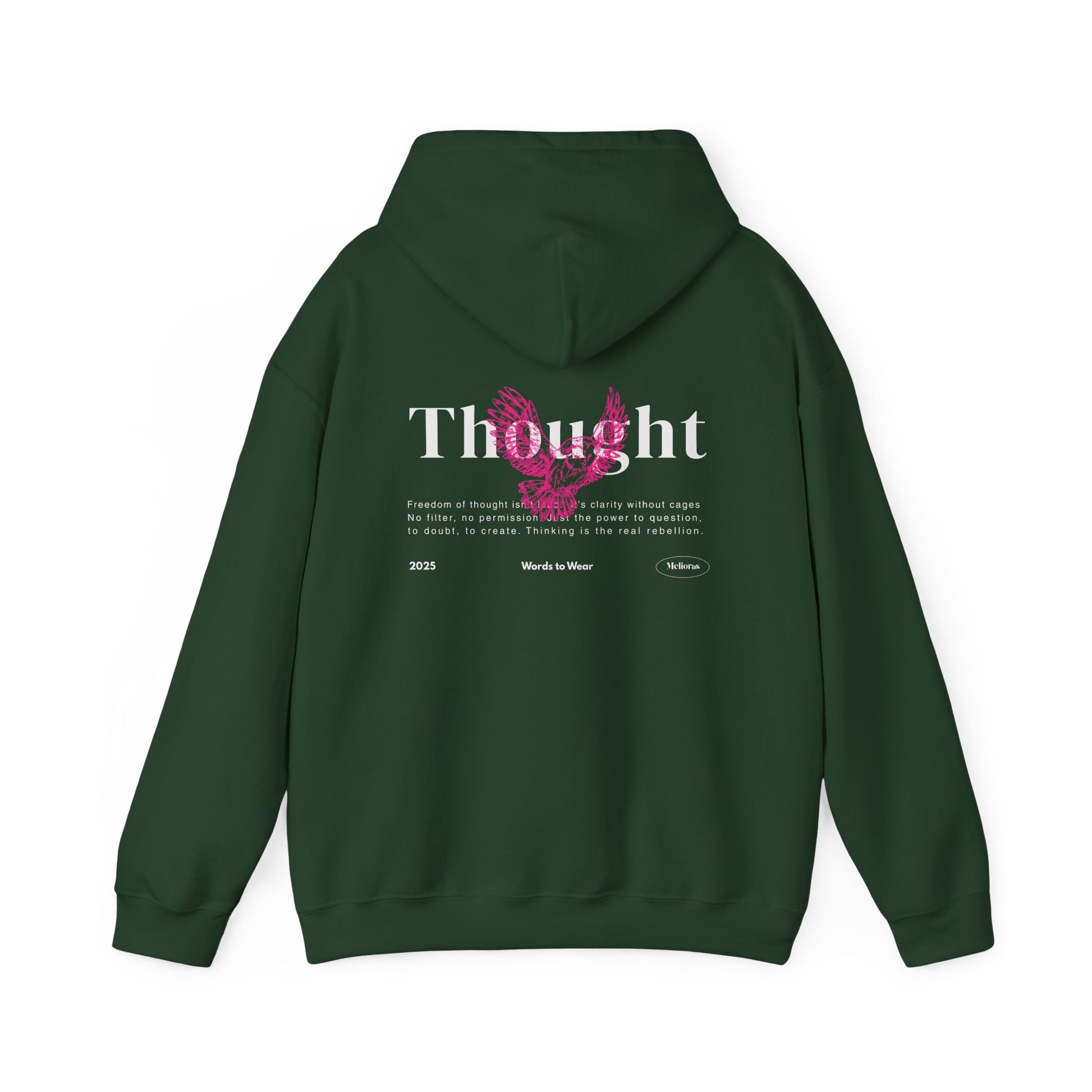 Thought Oversized Hoodie - Melioras