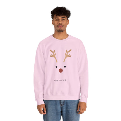 Rentier Sweater – Kuscheliger Unisex-Pullover für die Feiertage