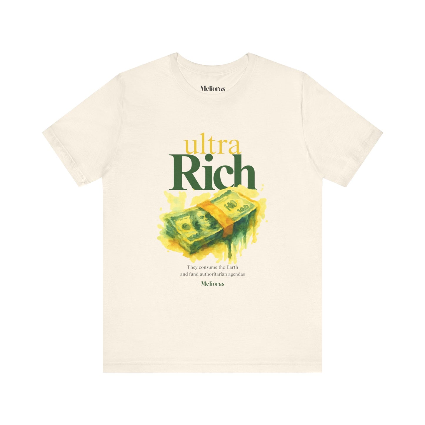 Ultra Rich T-Shirt | 180 GSM | Unisex - Melioras