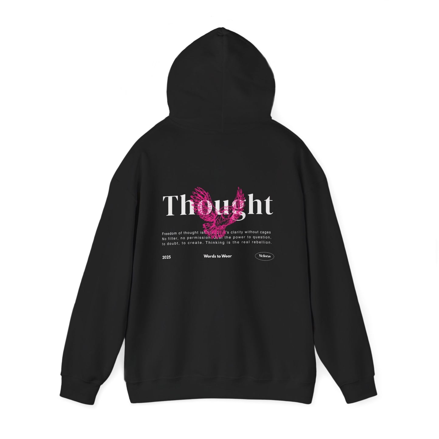Thought Oversized Hoodie - Melioras