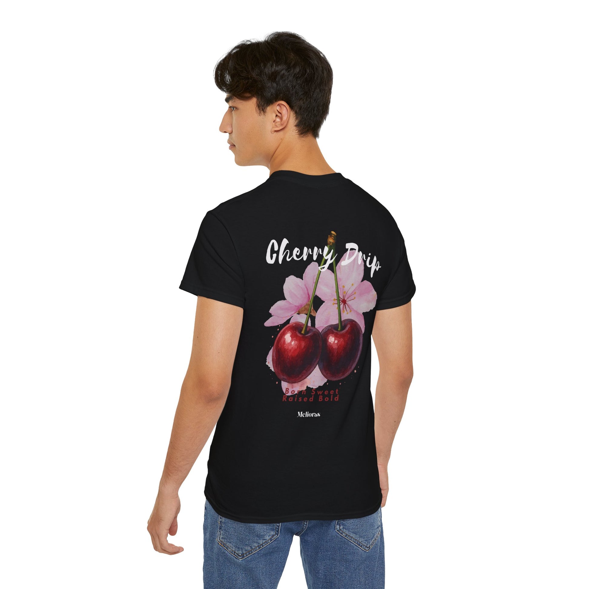 Cherry Drip Tee | 180 GSM | Unisex - Melioras