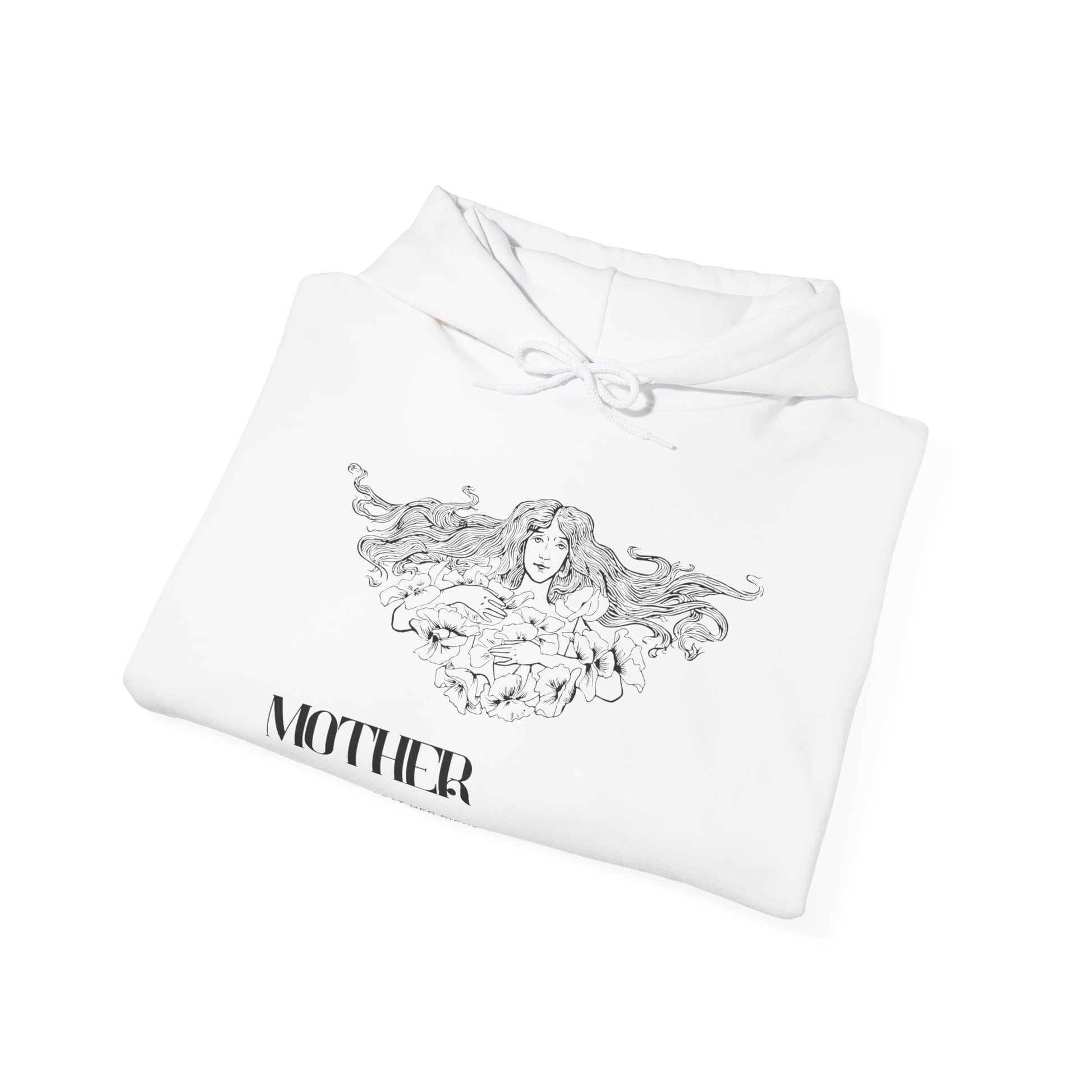 Unisex Oversized Hoodie | Mother Floral Print - Melioras