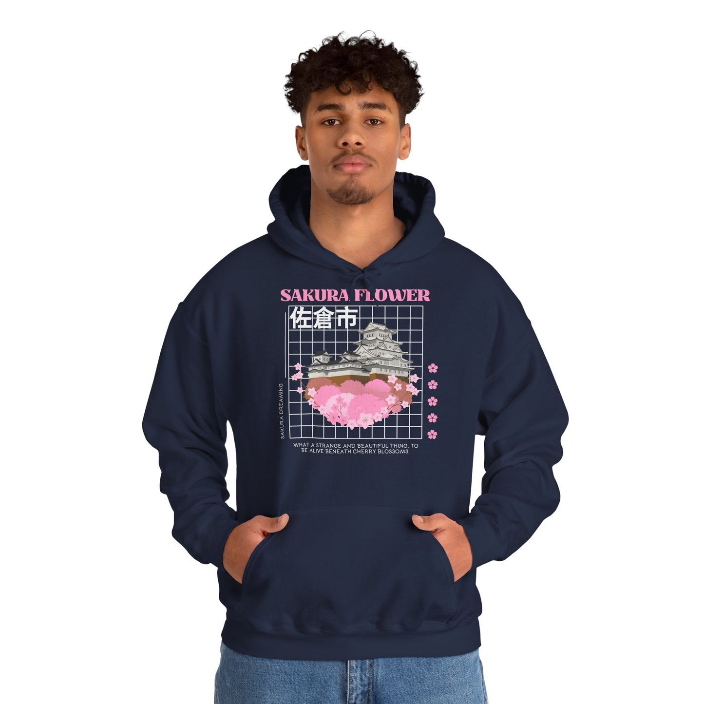 Sakura Flower Hoodie Unisex Heavy Blend™