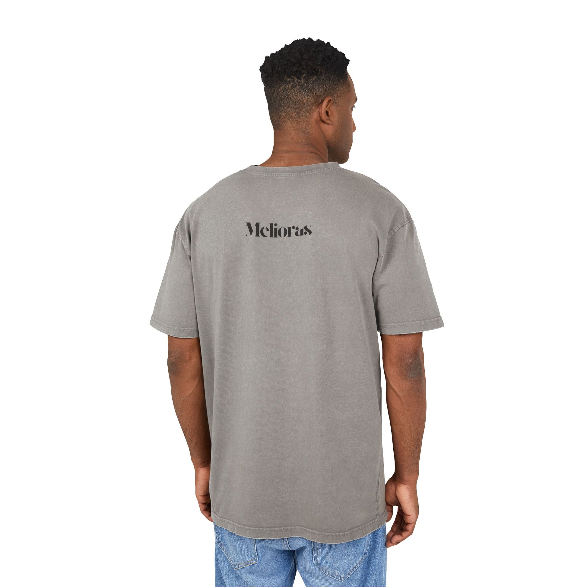 Vintage-Waschung Oversized T-Shirt - Melioras
