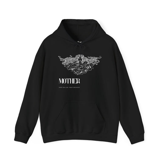 Unisex Oversized Hoodie | Mother Floral Print - Melioras