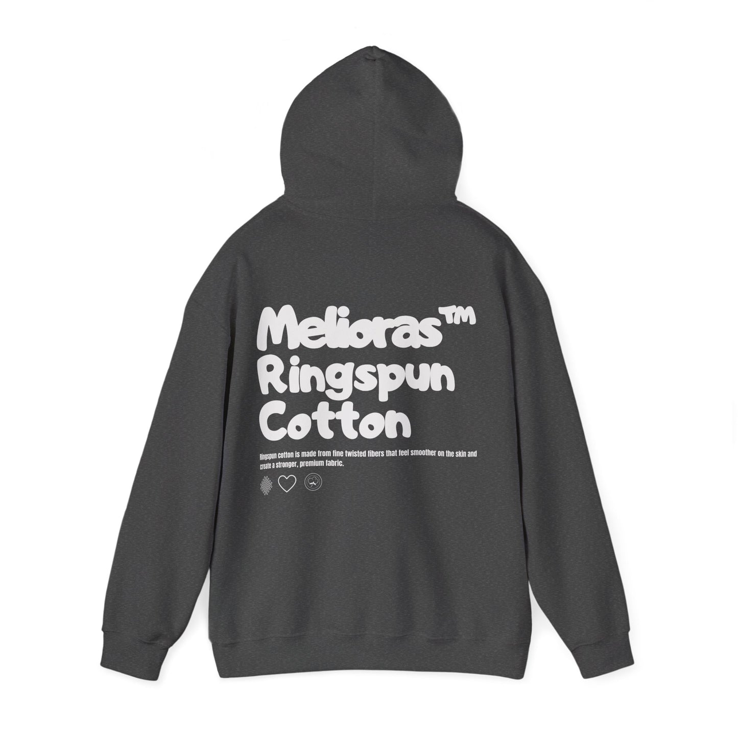 Premium Ringspun Cotton Hoodie | Melioras™ | 271g/m²