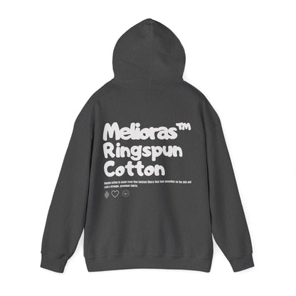 Premium Ringspun Cotton Hoodie | Melioras™ | 271g/m²