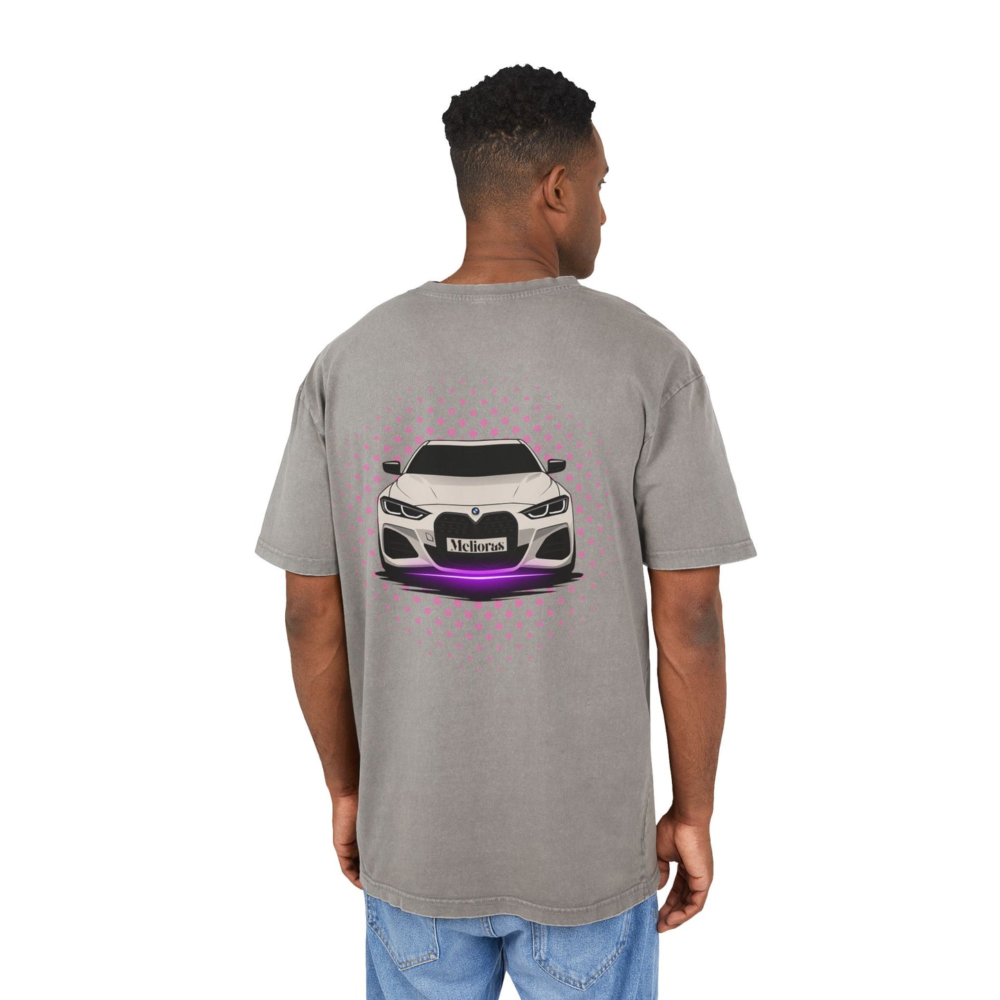 NIGHTSHIFT - Acid Washed Oversized Tee - Melioras